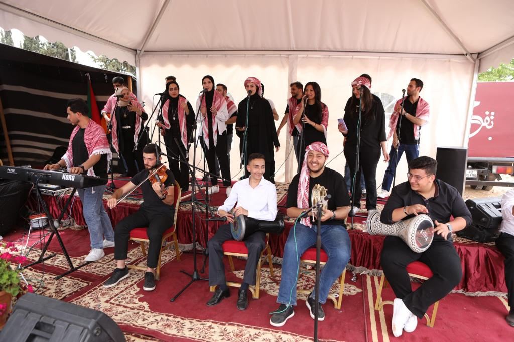 إحتفالية الجامعة الأردنية بمناسبة زفاف صاحبي السمو الملكي الأمير الحسين بن عبدالله الثاني ،و (21).jpg